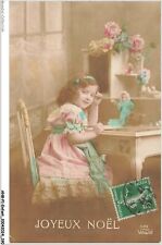 ANBP1-0096-CHILD - Merry Christmas - Girl - Table - Chair - Doll