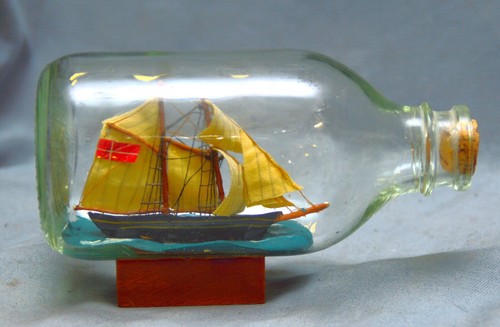 Bateau bouteille voilier - bateau,