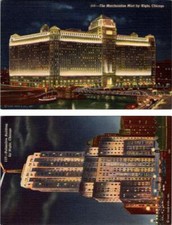 2~Postcards Chicago, IL