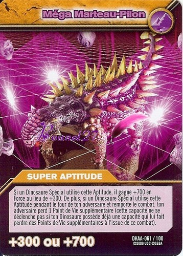Carte dinosaur king - carte,
