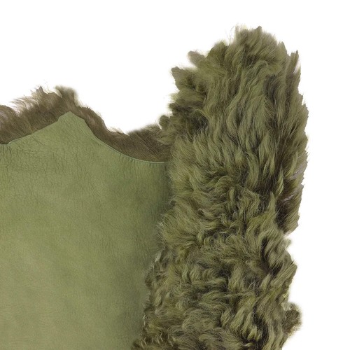 Peau mouton lainé poils - de, à
