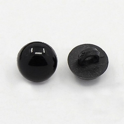 Boutons tige noir - 20,