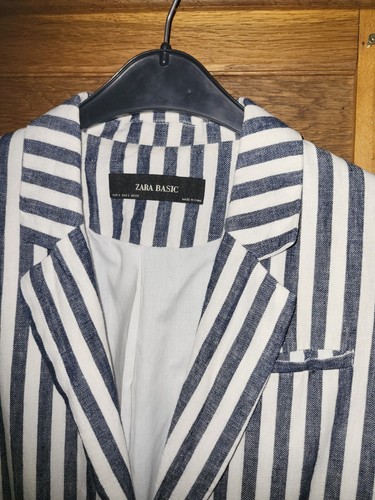 Blazer zara basic lin - zara,