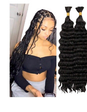 2 pièces Extensions de cheveux semi naturel pour tresses Africaine 18 pouces