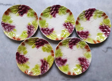 5 Assiettes Raisins en