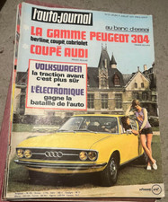 L'AUTO JOURNAL n°13 01/07/1971 AUDI 100 coupé 304 berline coupé cabriolet ALFA 