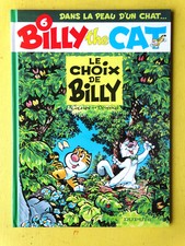BD BILLY THE CAT N°6 le choix