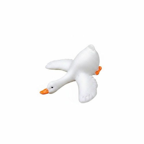 Figurine oie blanche - figurine, d'oie