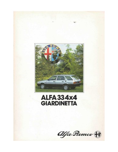 Brochure alfa romeo - ▄▀▄,
