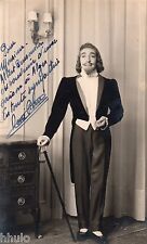 Vintage Opera René Pierre Original Photograph B302? Signed Algiers Dedication