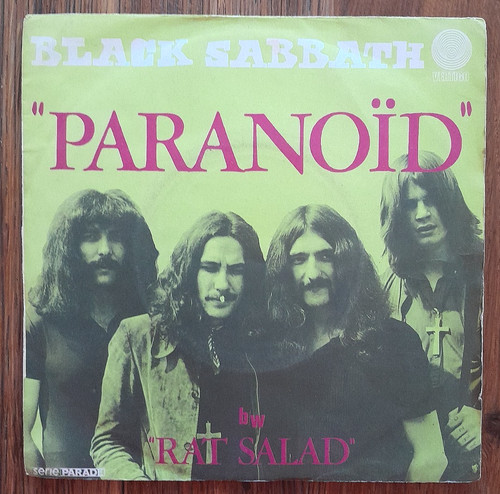 Black sabbath paranoid - 7",