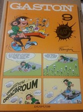 BD : gaston lagaffe 9 - Franquin - edition spéciale 40 eme anniversaire