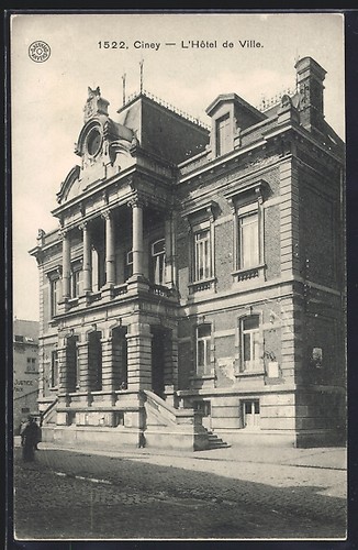 Cpa ciney hotel ville - cpa, l´hotel