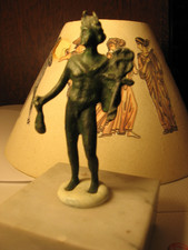 Statue romaine  Mercure lauré