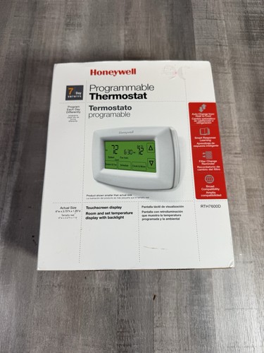 New honeywell home - honeywell, rth7600d