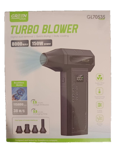 Souffleur turbo éléctrique - turbo,