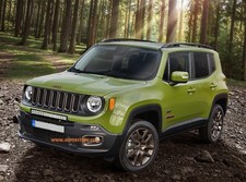 Rampe de phare LED en acier noir (produit universel)