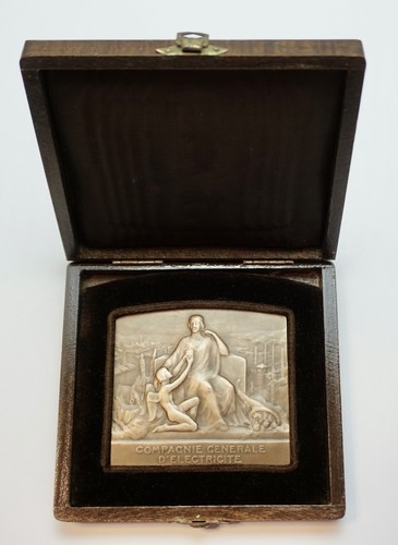 Plaque médaille bronze - plaque,,