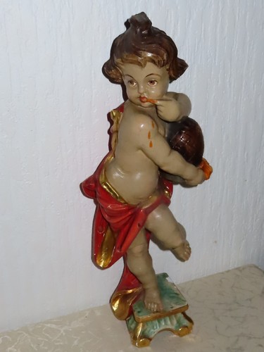 Figurine sacrée bois putte - sacrée,