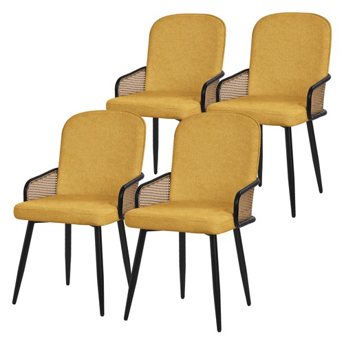 Chaises salle manger tissu - chaises, à
