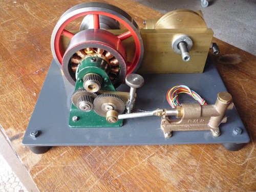 Belle machine vapeur - a, a
