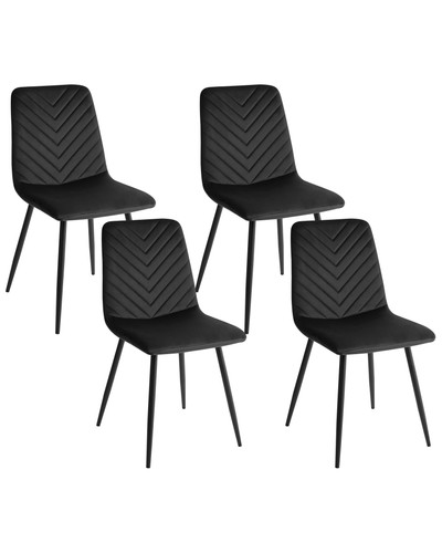 Lot chaises velours de - velours,