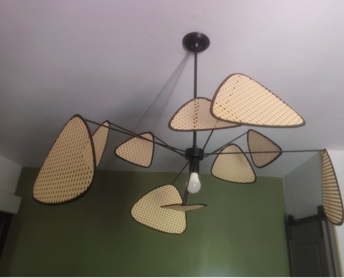 Suspension luminaire métal