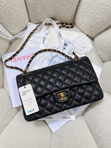 Chanel sac bandoulière cuir - chanel,