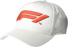 Casquette F1 Blanche Logo