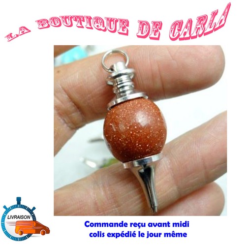 Pendule boule rouge - rouge, brillant