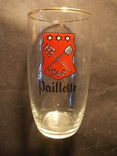 Verre à bière 1960 PAILLETTE