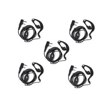 5X Headset Earpiece Mic For Baofeng UV-5R III BF-888S Retevis H777 Walkie Talkie