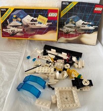 LEGO WITH BOX & INSTRUCTIONS Vintage Lego 6875 -Legoland Space System Hovercraft