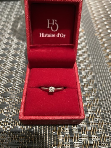 Bague blanc avec diamant - blanc,