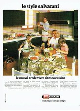 ADVERTISEMENT ADVERTISING 126 1979 the equipped kitchen Salvarini