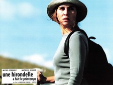 JEU 6 PHOTOS D'EXPLOITATION FILM UNE HIRONDELLE A FAIT LE PRINTEMPS C.CARION