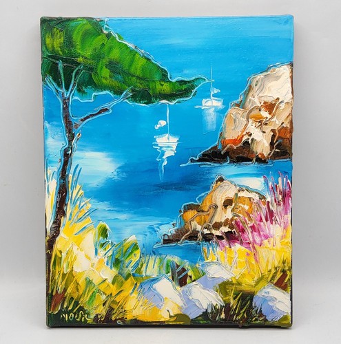 Peinture huile sur toile nolac - peinture,