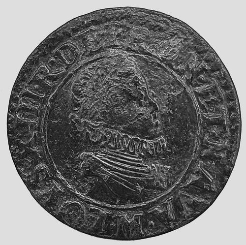 Louis xiii double - louis, (cuivre)