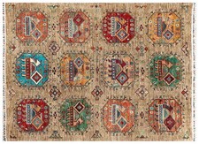 Tapis Afghan Ziegler Khorjin