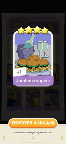 Jambons vapeur carte - jambons,