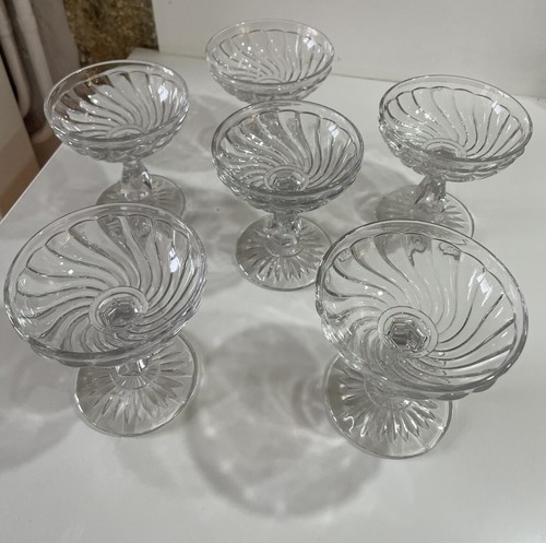 Coupes champagne cristal - a,