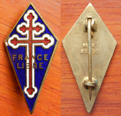 Perchoir france libre émail - libre,,