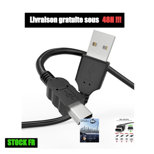 Câble charge usb mini - mini, m