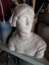 buste jeune fille albâtre