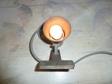 Beautiful vintage German clamp lamp, 40s-50s, industrial decoration, design!!!