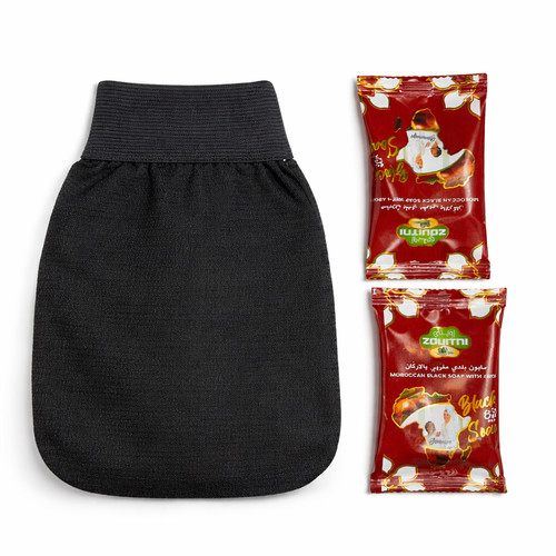 Gant kessa hammam noir 2 - gant,