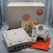 SEGA Dreamcast Console HKT-3000 Boxed W/ Dream Passport 3 Tested NTSC-J DC