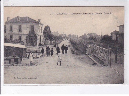 Cenon deuxième barrière - barrière, et