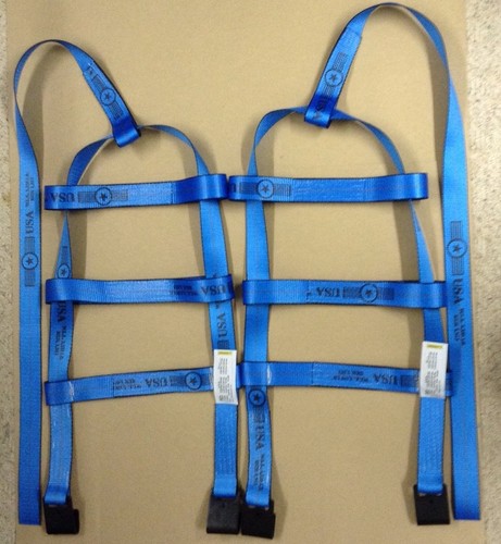 Basket straps tow dolly - straps, wheel