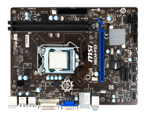 Motherboard msi h81m p33 - pc,